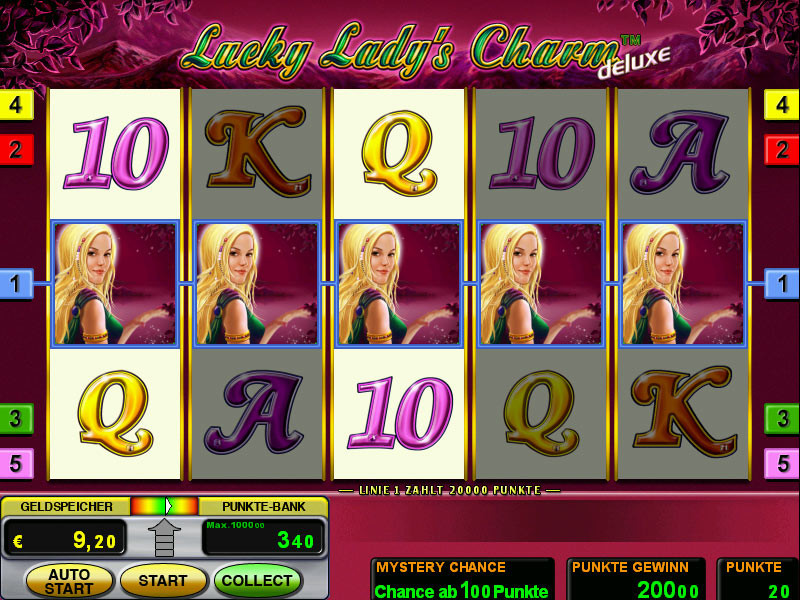 Lucky lady charm online echtgeld