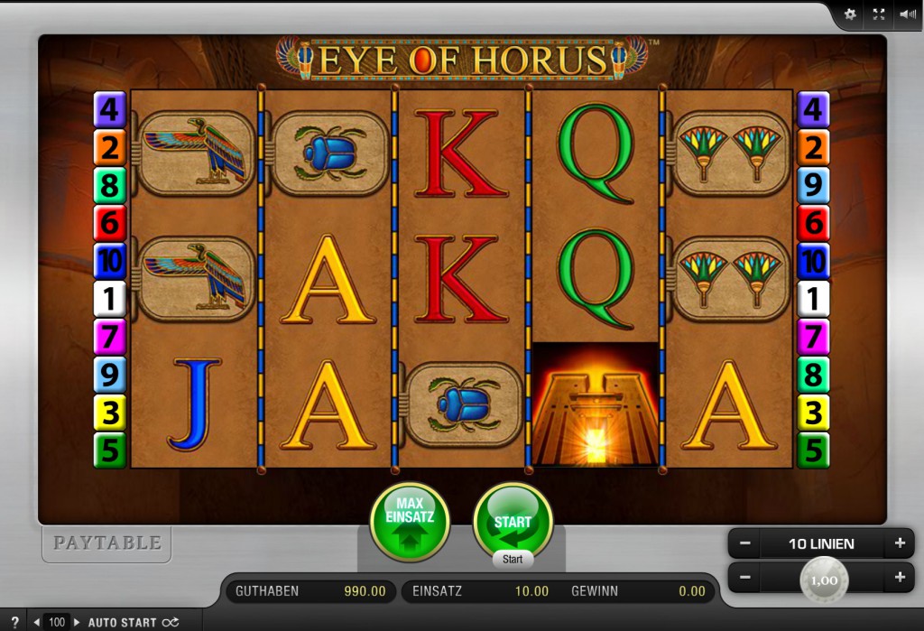 Eye of Horus online spielen.JPG