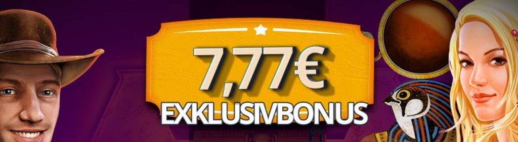 7,77 Euro gratis Bonus fuer Merkur bei LVbet